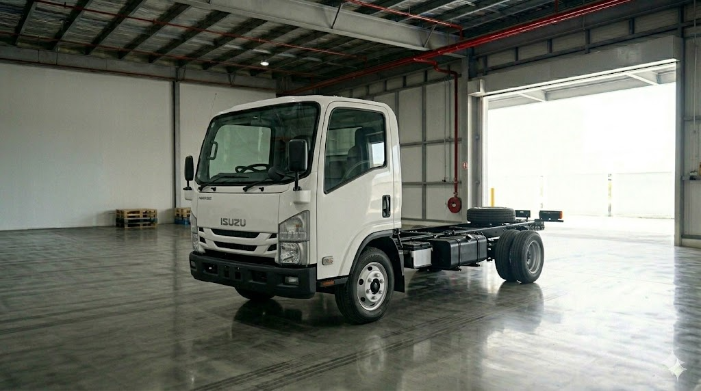 Isuzu NMR85 (14 footer cab & chassis)