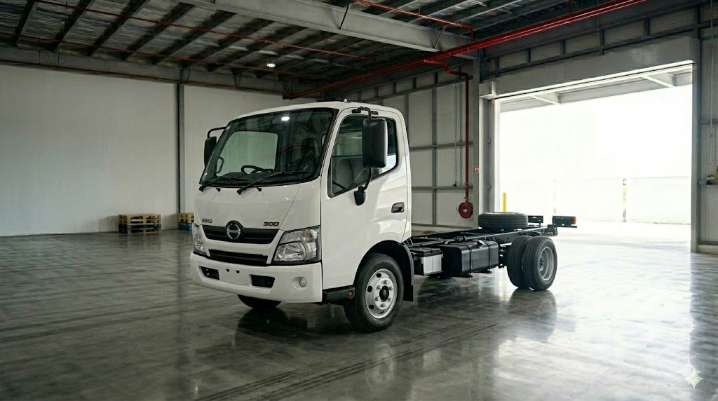 Hino XZU710R (14 footer cab & chassis)